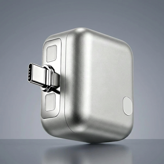 Chargeur argent sans étiquette de couleur