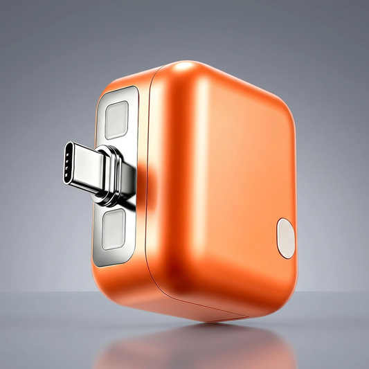 Chargeur orange sans étiquette de couleur