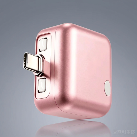 Chargeur rose sans étiquette de couleur